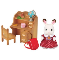 La Fille Lapin Chocolat Et Bureau