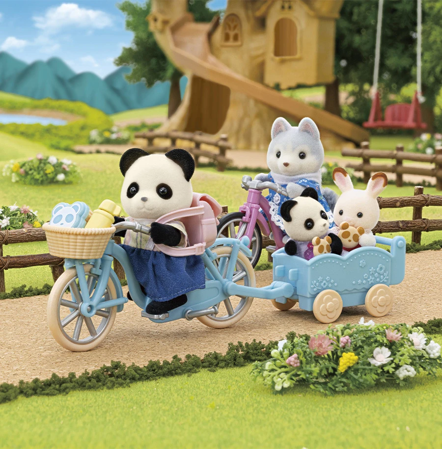 La Fille Panda, Son VĂ©lo Et Sa Remorque â Image 3