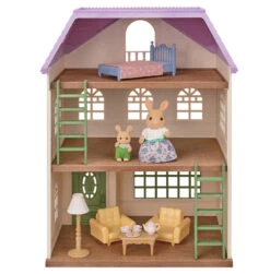 La Maison à Deux étages De La Famille Lapin Caramel