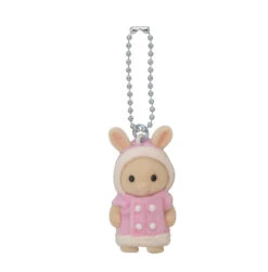 Le Porte-clés Bébé Lapin CrÚme - Rose