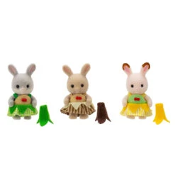 Le Trio Des Bébés En Costumes De Bananes