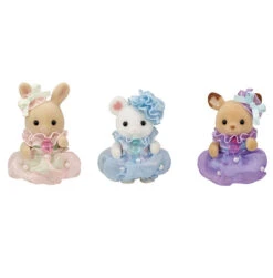 Le Trio Des Bébés En Costumes De Méduses